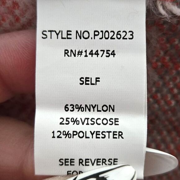 Davi & Dani Plaid Statement Double-Breasted Buttoned Trench Coat NWT Size 3X - Picture 3 of 3